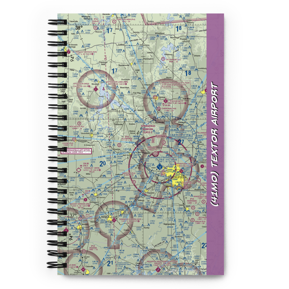 Textor Airport (41MO) VFR Sectional Notebook 