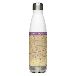 Ray Ranch Airport (NM17) VFR Sectional Water Bottle