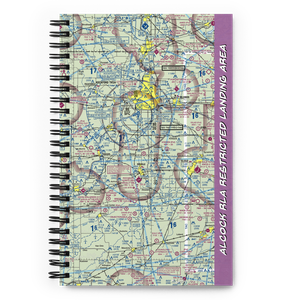 Alcock RLA Restricted Landing Area (41IL) VFR Sectional Notebook