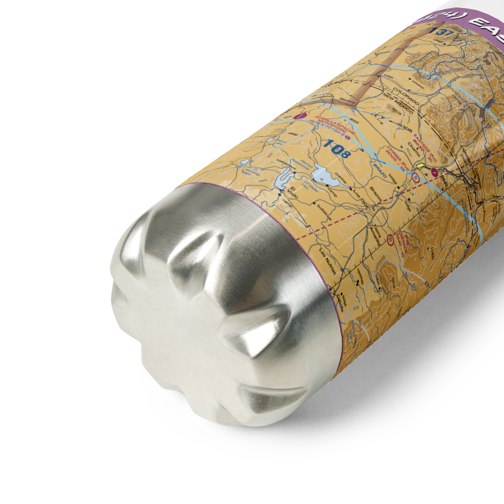 Eastside Airport (NM24) VFR Sectional Water Bottle 