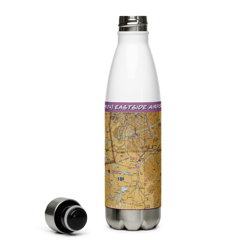 Eastside Airport (NM24) VFR Sectional Water Bottle 