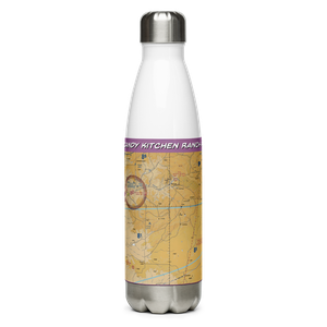 Candy Kitchen Ranch Airport (NM36) VFR Sectional Water Bottle