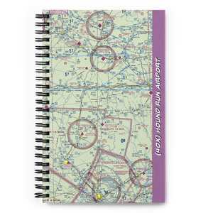 Hound Run Airport (40X) VFR Sectional Notebook