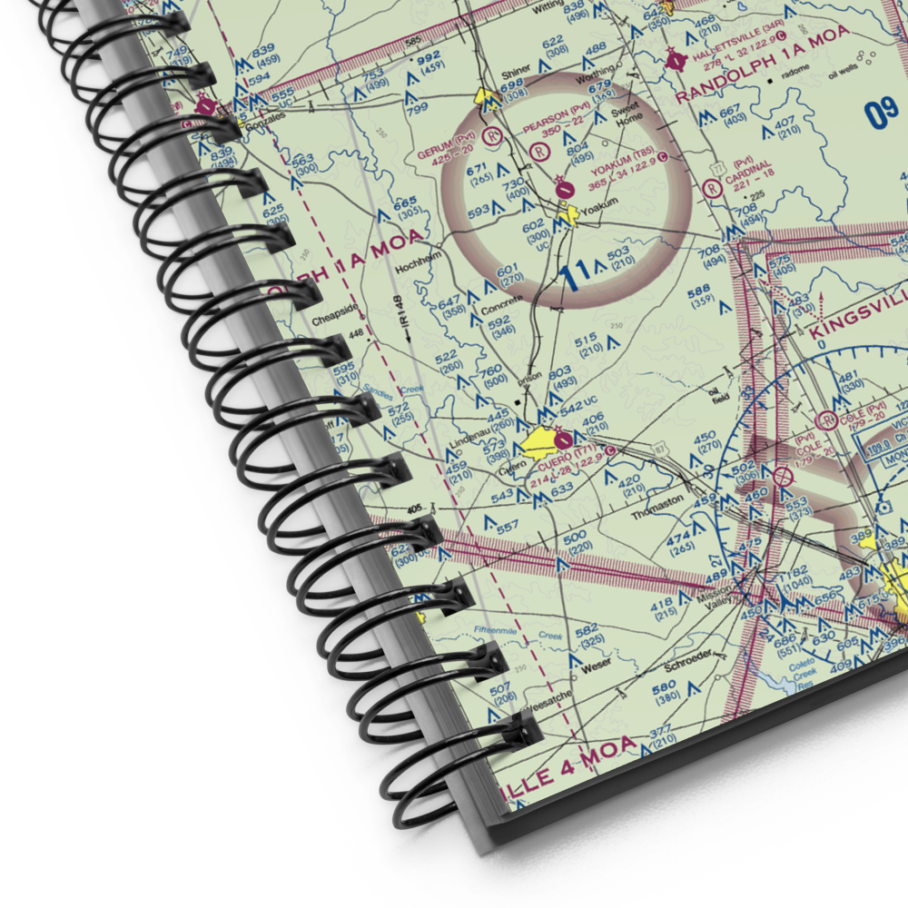 Hound Run Airport (40X) VFR Sectional Notebook 