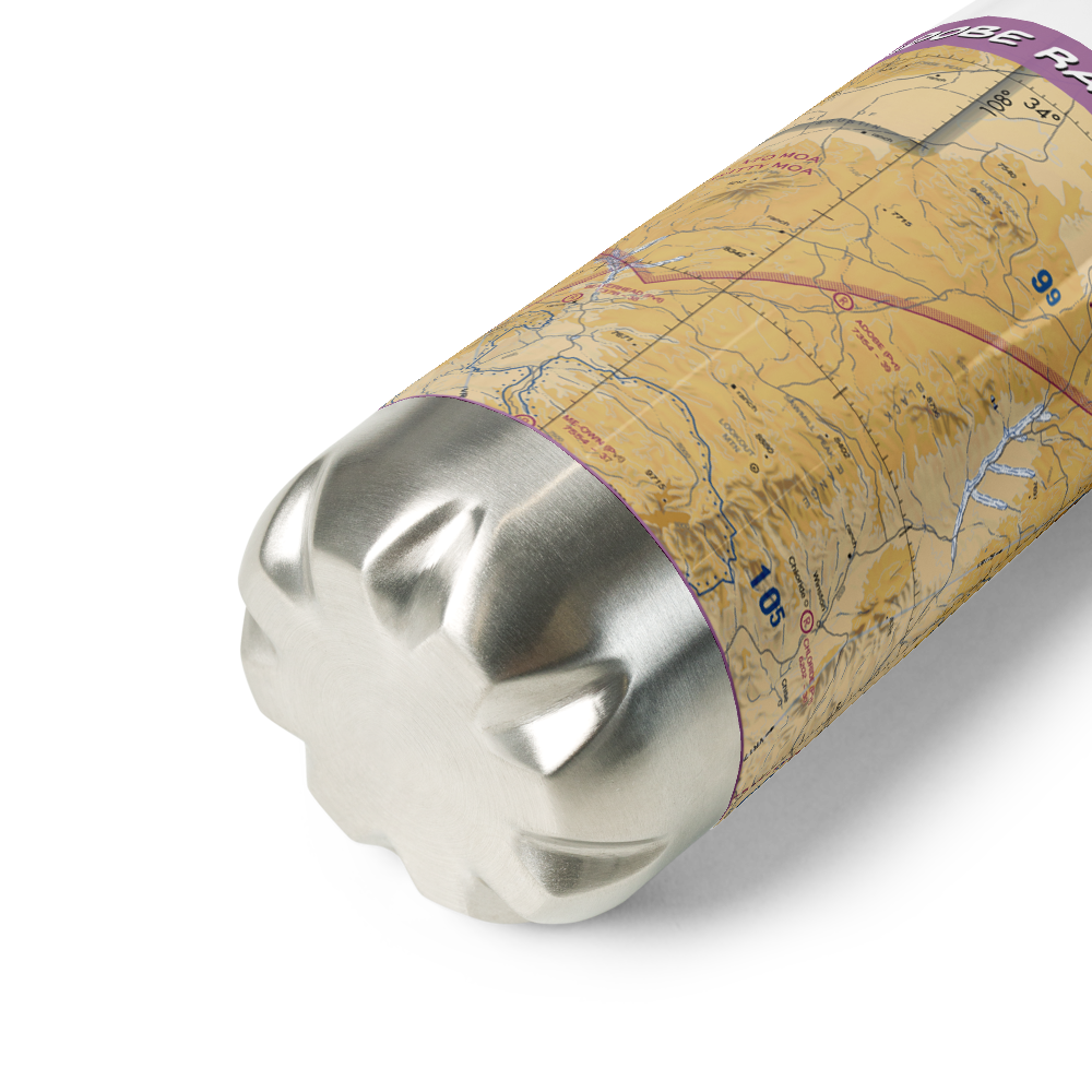 Adobe Ranch Private Airport (NM37) VFR Sectional Water Bottle 