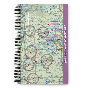 Hilltop Airport (40OK) VFR Sectional Notebook
