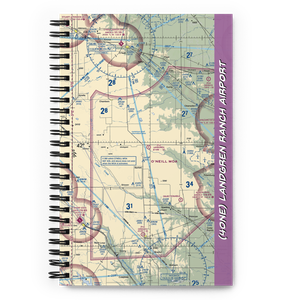Landgren Ranch Airport (40NE) VFR Sectional Notebook