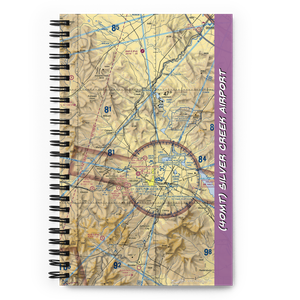 Silver Creek Airport (40MT) VFR Sectional Notebook