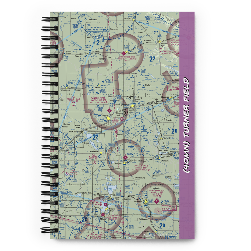 Turner Field (40MN) VFR Sectional Notebook 