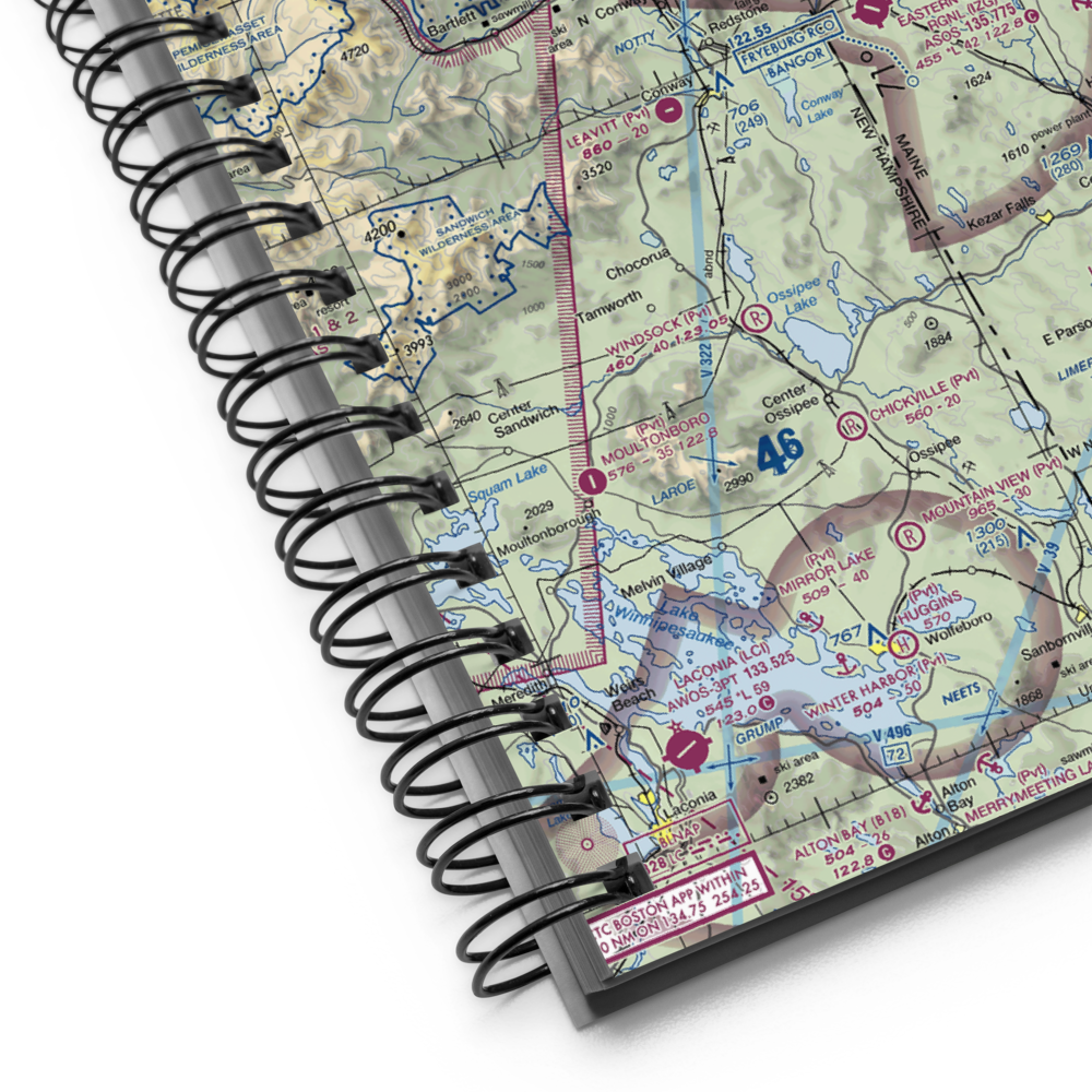 Tib Field (40ME) VFR Sectional Notebook 