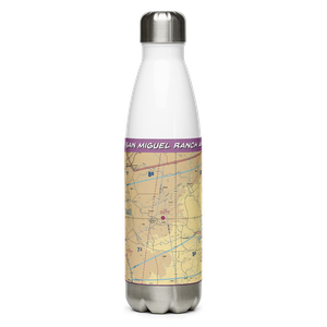 San Miguel Ranch Airport (NM53) VFR Sectional Water Bottle