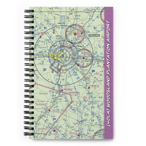 Woodsland Plantation Airport (40LA) VFR Sectional Notebook