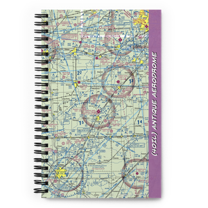 Antique Aerodrome (40IL) VFR Sectional Notebook