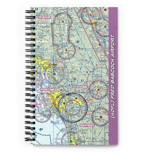 Fred Babcock Airport (40FL) VFR Sectional Notebook