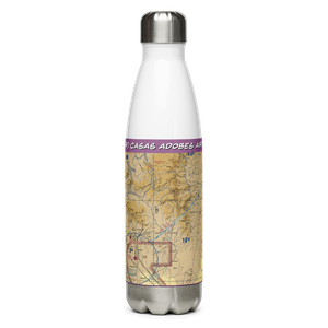 Casas Adobes Airpark (NM69) VFR Sectional Water Bottle