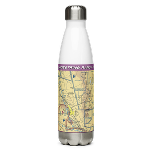 Shoestring Ranch Airport (NM79) VFR Sectional Water Bottle