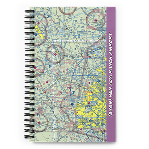 Ken Ada Ranch Airport (3XS8) VFR Sectional Notebook