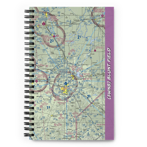 Blunt Field (3WN8) VFR Sectional Notebook