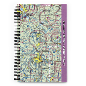 Melin Farms Airport (3WI6) VFR Sectional Notebook