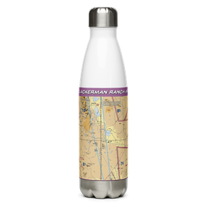 Lackerman Ranch Airport (NV16) VFR Sectional Water Bottle