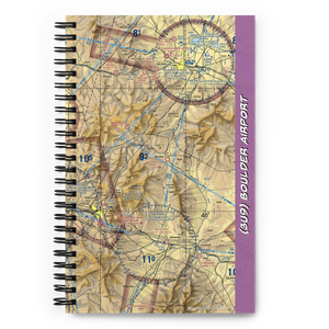 Boulder Airport (3U9) VFR Sectional Notebook