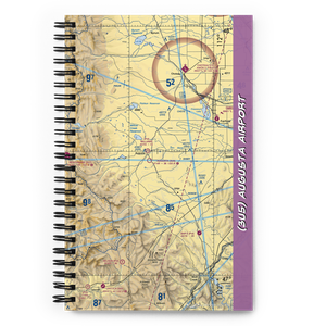Augusta Airport (3U5) VFR Sectional Notebook