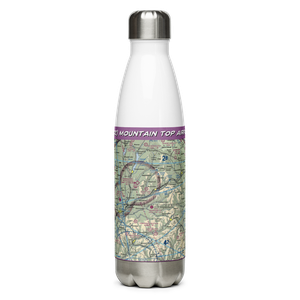 Mountain Top Airport (NY02) VFR Sectional Water Bottle