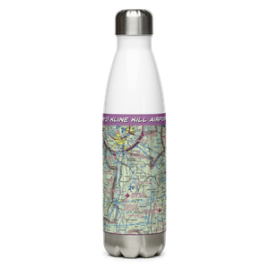 Kline Kill Airport (NY1) VFR Sectional Water Bottle