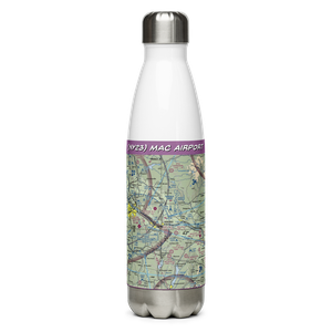 MAC Airport (NY23) VFR Sectional Water Bottle