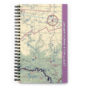Mills Ranch Airport (3TE7) VFR Sectional Notebook