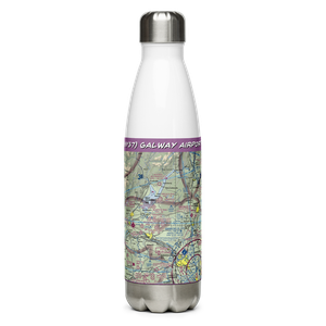 Galway Airport (NY37) VFR Sectional Water Bottle