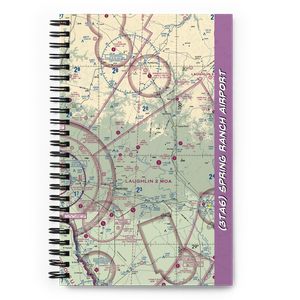 Spring Ranch Airport (3TA6) VFR Sectional Notebook