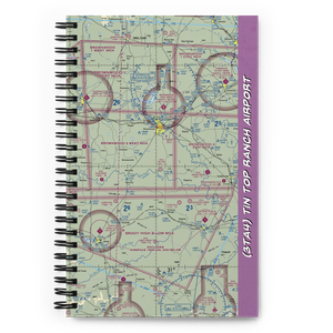 Tin Top Ranch Airport (3TA4) VFR Sectional Notebook