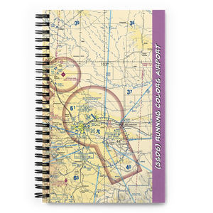 Running Colors Airport (3SD6) VFR Sectional Notebook