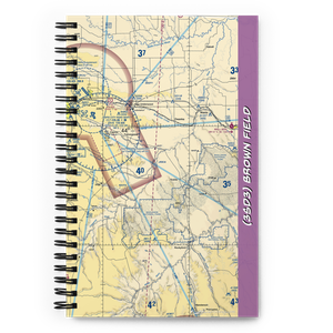 Brown Field (3SD3) VFR Sectional Notebook