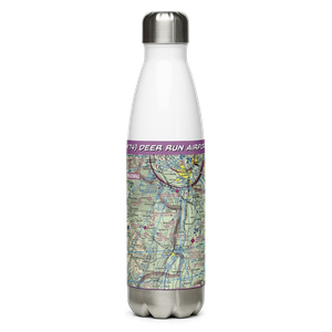 Deer Run Airport (NY74) VFR Sectional Water Bottle