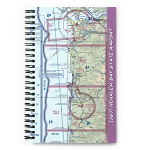 Nehalem Bay State Airport (3S7) VFR Sectional Notebook