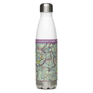 Alexander Farm Airport (NY82) VFR Sectional Water Bottle