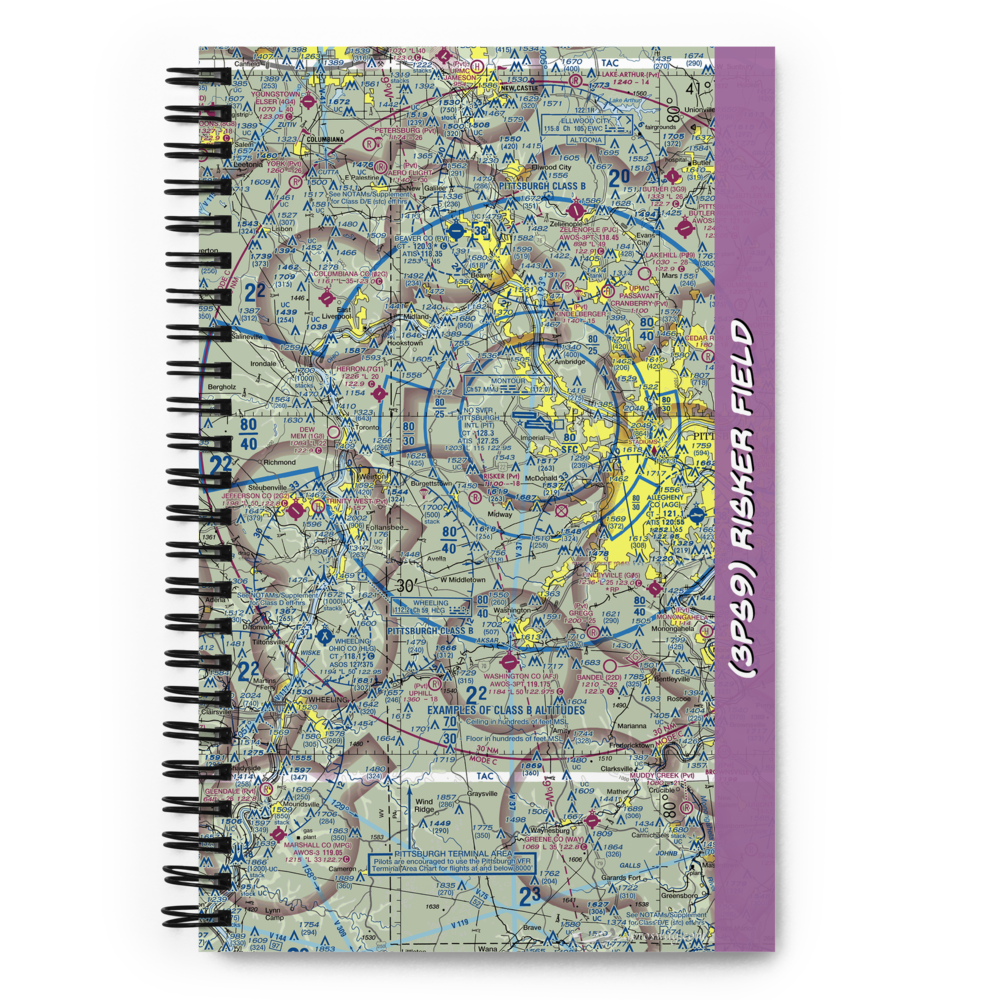 Risker Field (3PS9) VFR Sectional Notebook 
