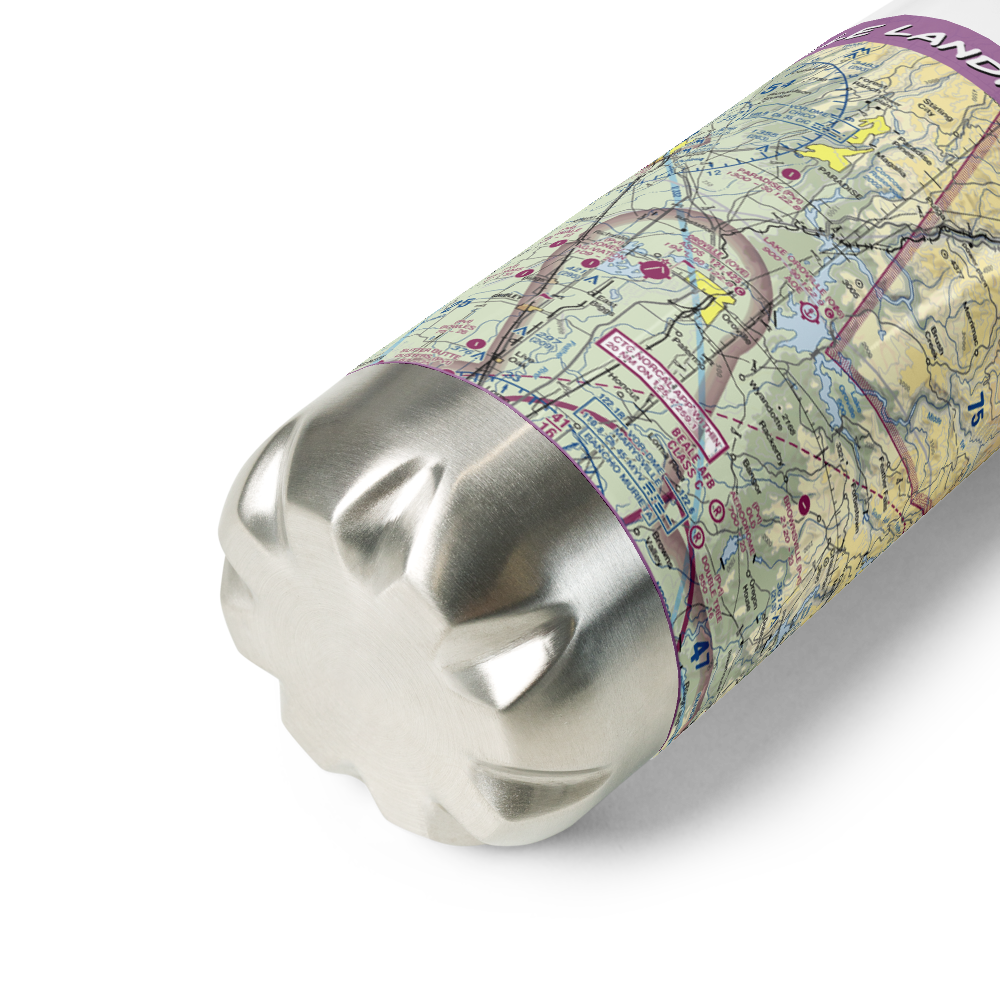 Lake Oroville Landing Area Seaplane Base (O06) VFR Sectional Water Bottle 