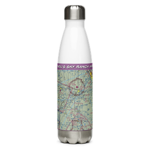 Neil's Sky Ranch Airport (O14) VFR Sectional Water Bottle