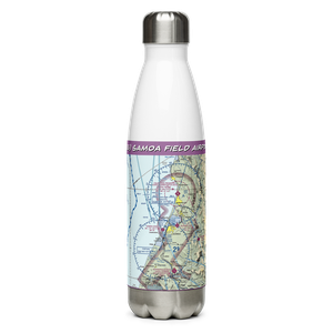 Samoa Field Airport (O33) VFR Sectional Water Bottle