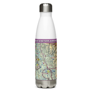 Exeter Airport (O63) VFR Sectional Water Bottle