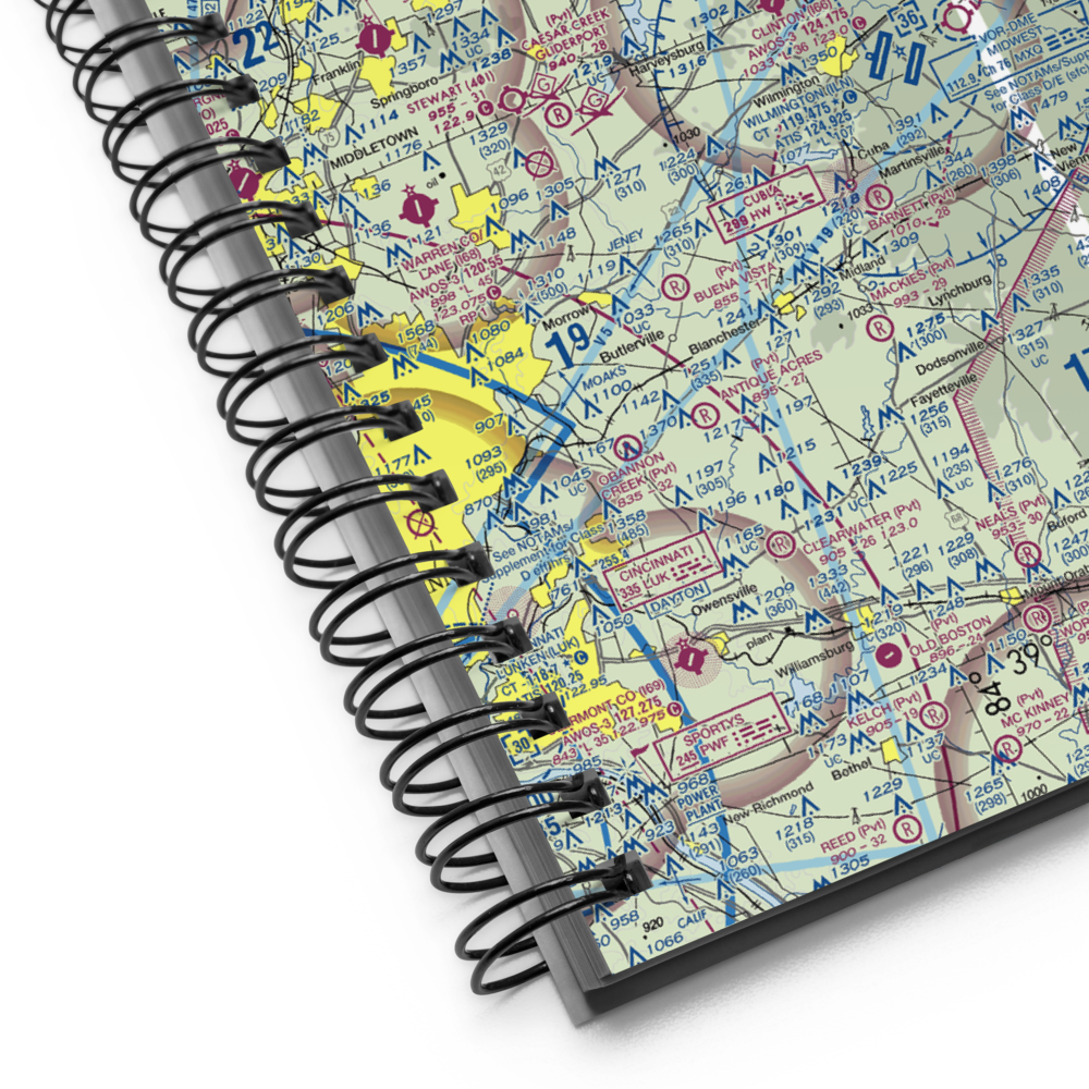 Merts Field (3OH9) VFR Sectional Notebook 