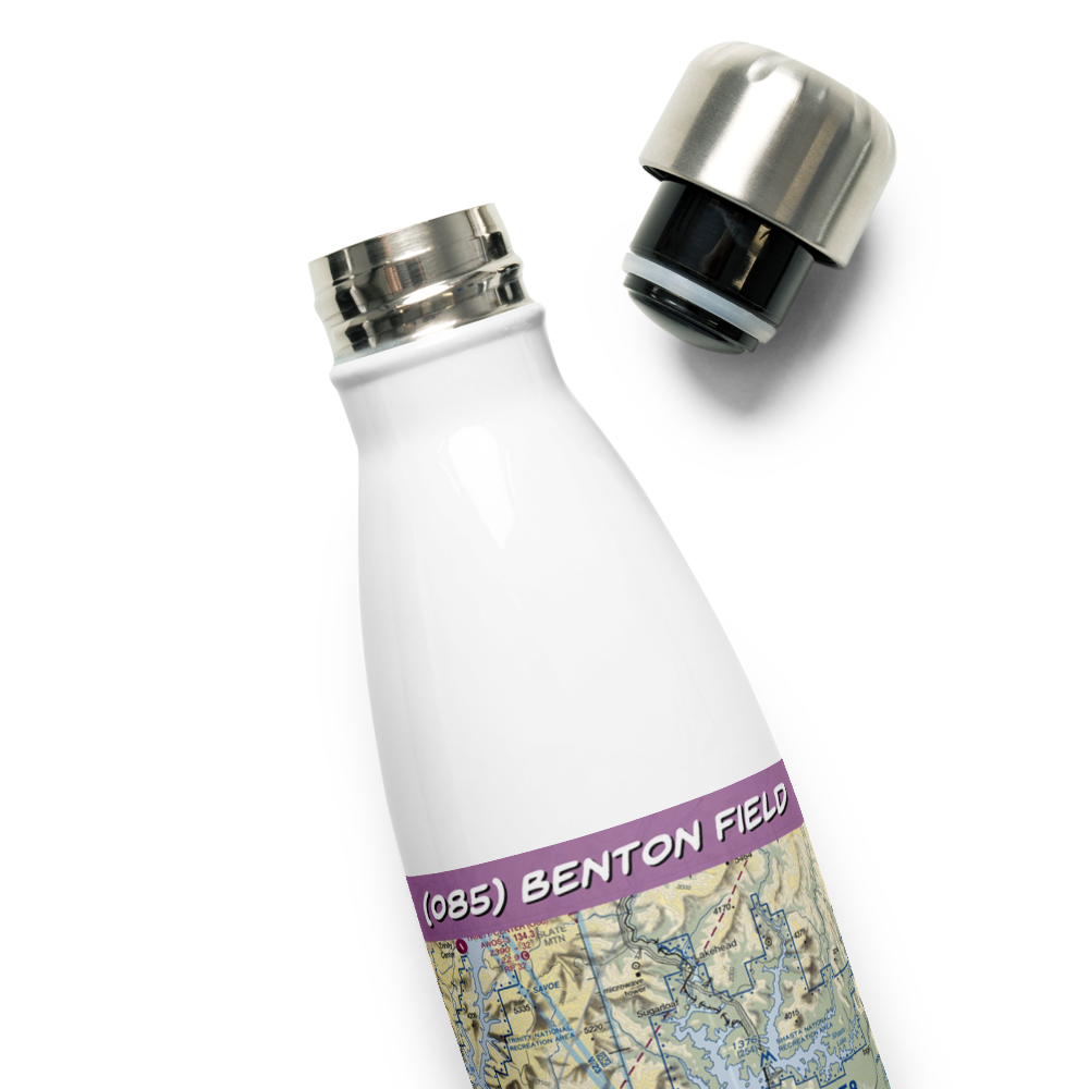 Benton Field (O85) VFR Sectional Water Bottle 