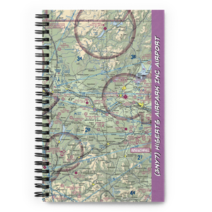 Hiserts Airpark Inc Airport (3NY7) VFR Sectional Notebook