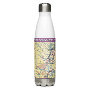3 Rivers Recreation Area Airport (OG00) VFR Sectional Water Bottle