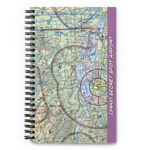 Secret Spot Airport (3NK5) VFR Sectional Notebook