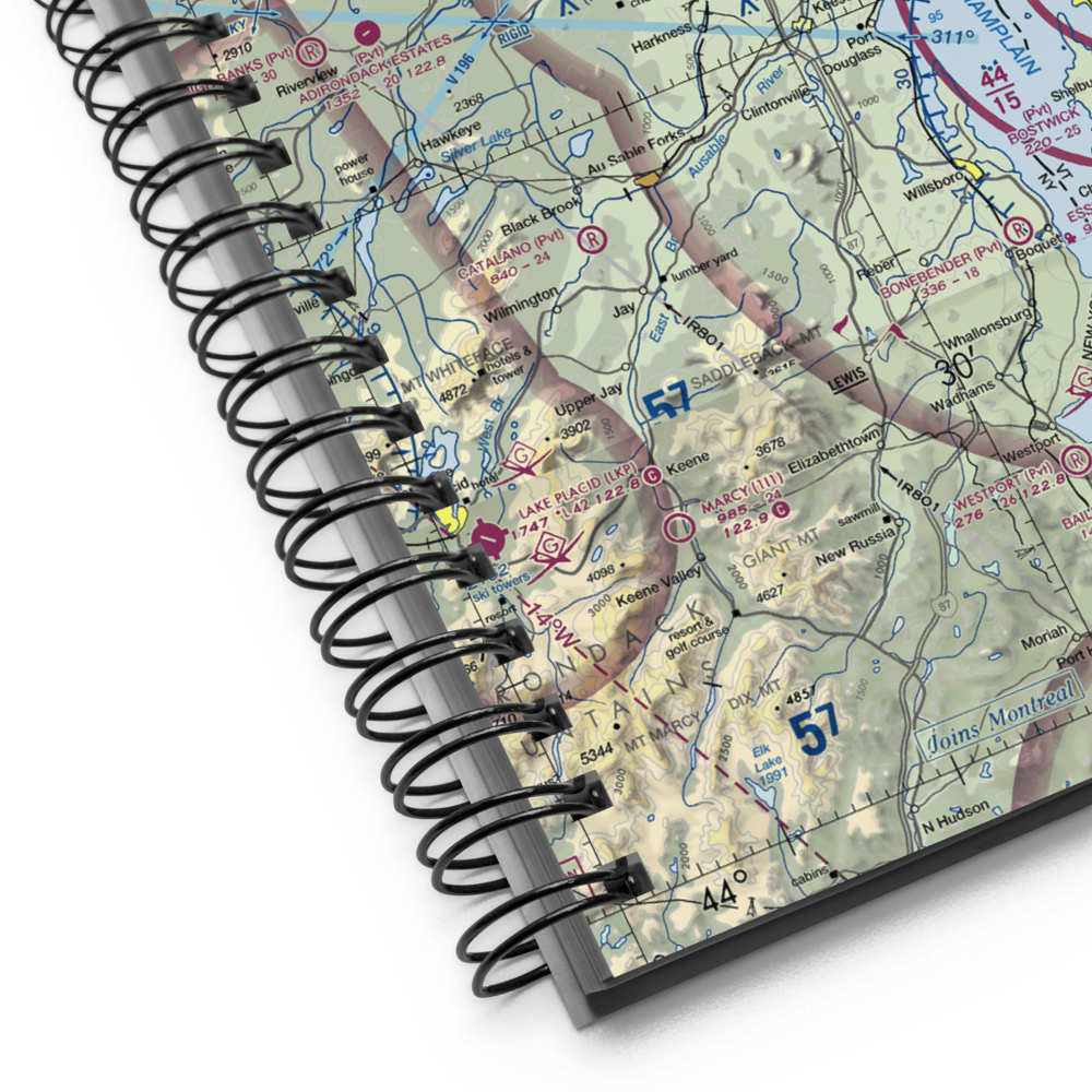 Secret Spot Airport (3NK5) VFR Sectional Notebook 