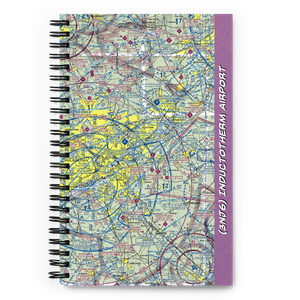 Inductotherm Airport (3NJ6) VFR Sectional Notebook
